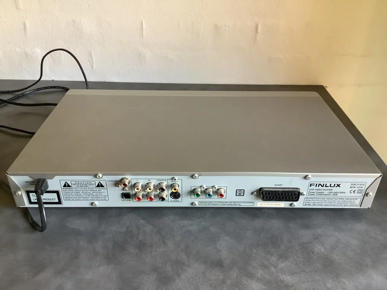 Billede 3 - Finlux DVD-afspiller til skarstik