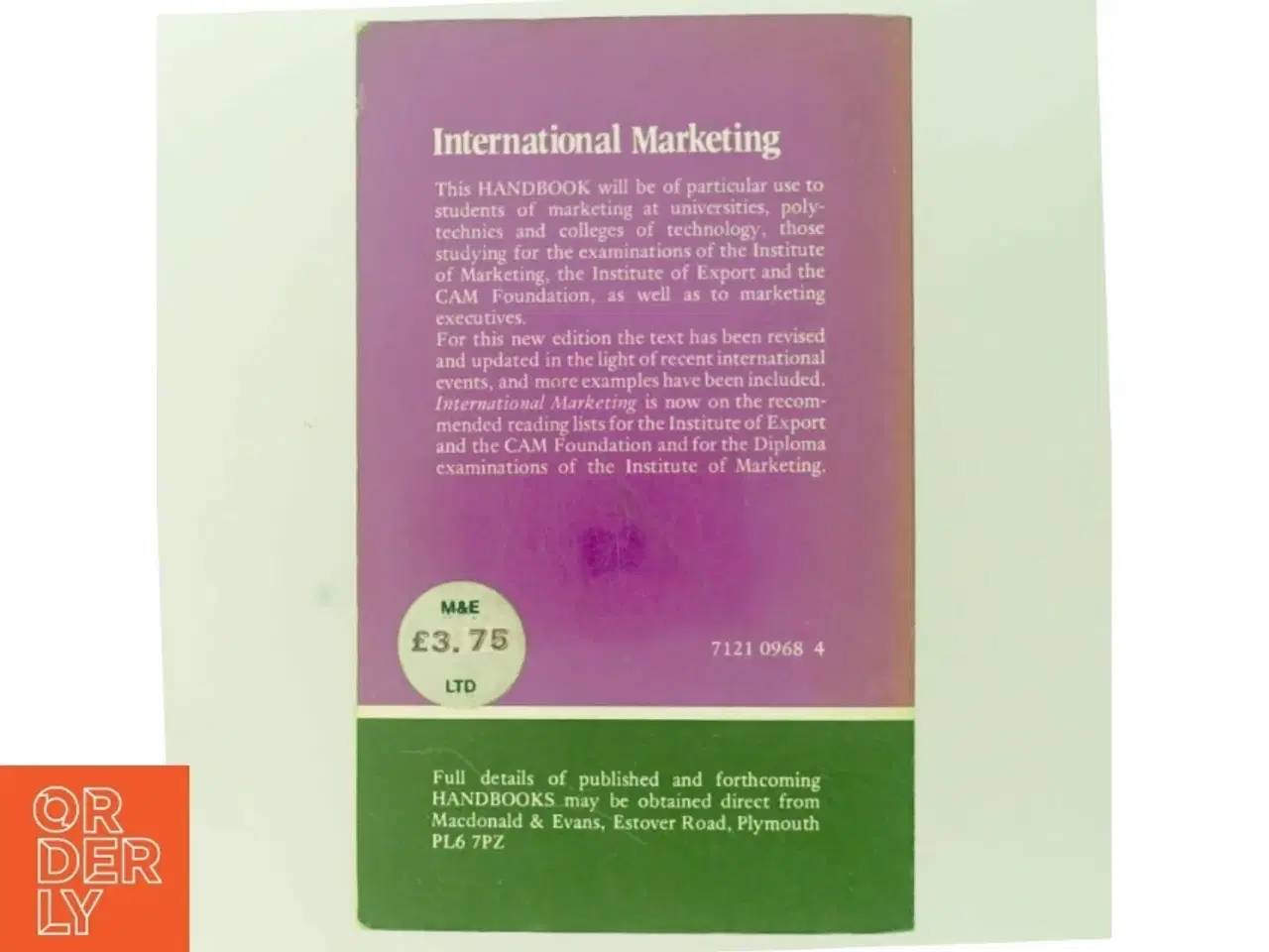 Billede 3 - International Marketing af L.S. Walsh, Anden Udgave (bog)