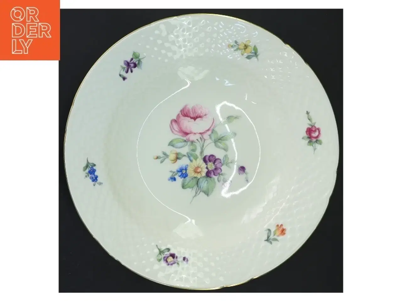 Billede 2 - B&G Saksisk Blomst dyb tallerken (str. Ø 24 cm)