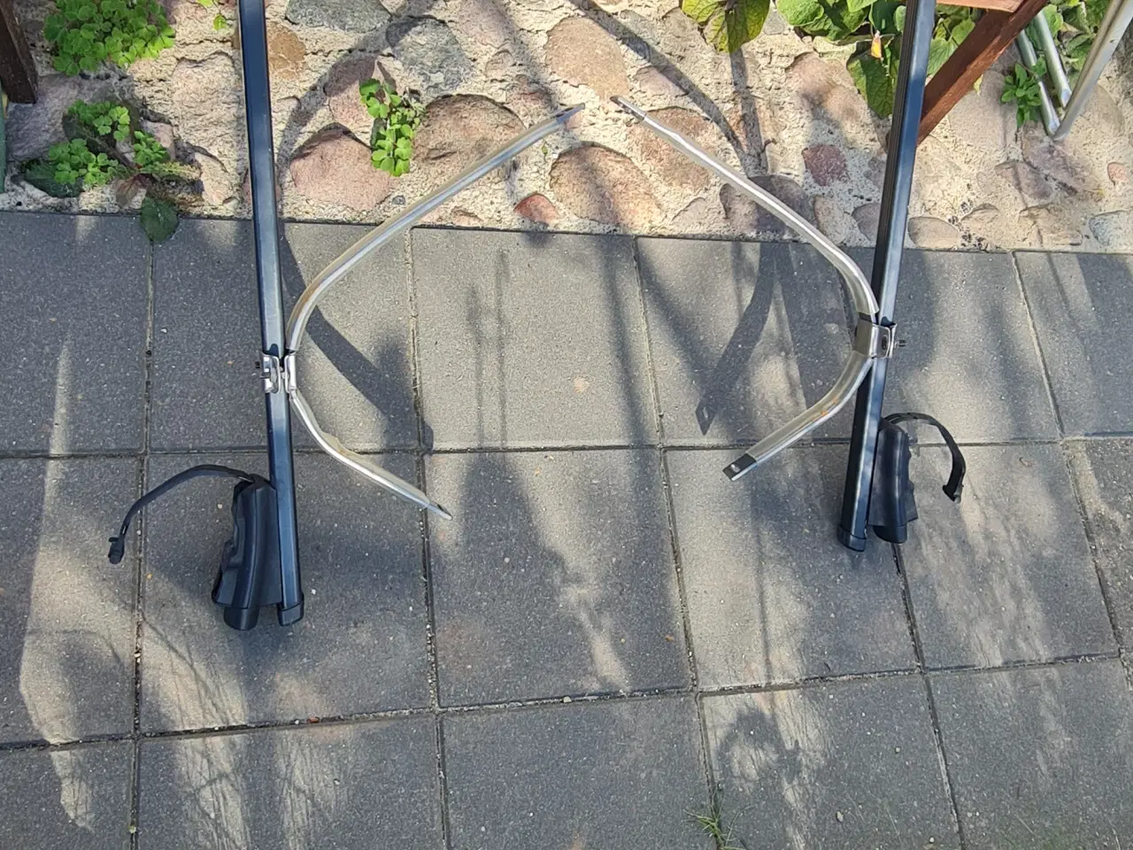 Billede 1 - Tagbøjle justerbar 80-118 cm med 2 sæt kajakbøjler
