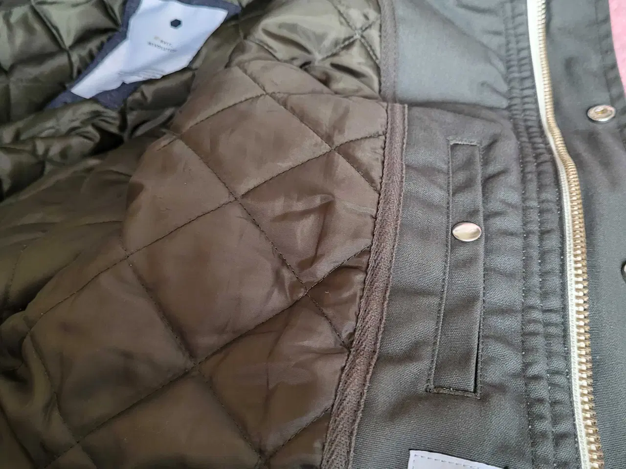 Billede 6 - RVLT Revolution vinterfrakke, olive, str. M
