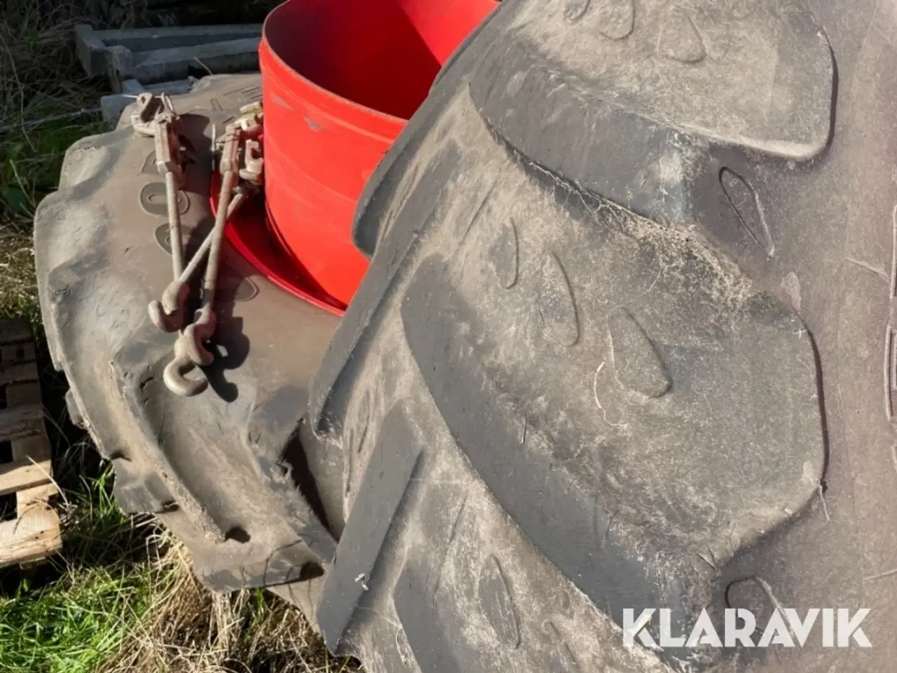 Billede 2 - Tvillingehjul Kleber // Goodyear Fitker // DTBIO - 2 styks