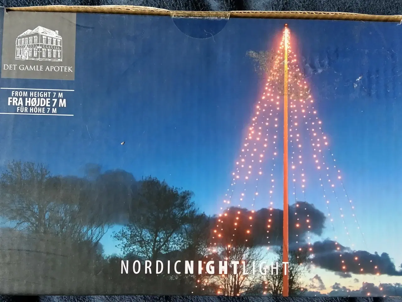 Billede 1 - Lyskæde til Flagstang 240 LED