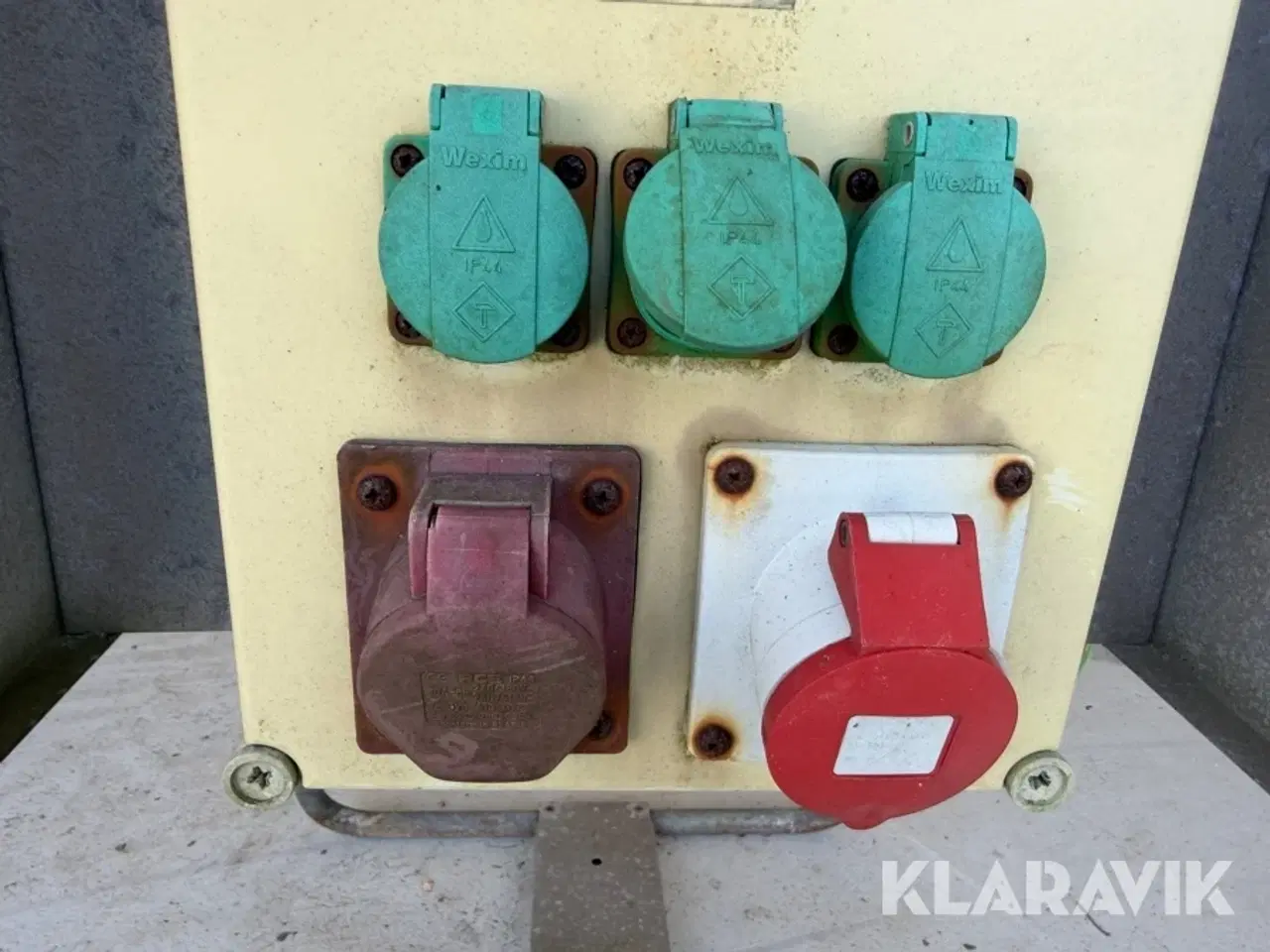 Billede 11 - Byggestrømstavle Wexim WT 40