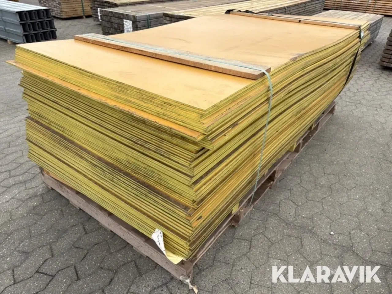 Billede 3 - NPI filmbelagt finsk birk - gul