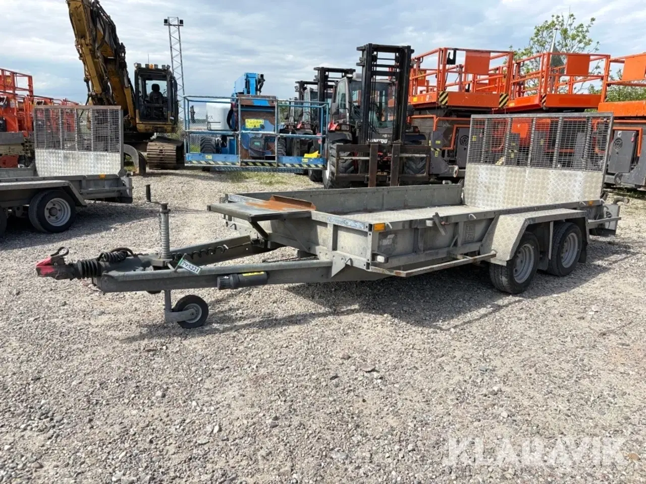 Billede 1 - Maskintrailer 2 akslet IFOR Williams GP 126-R