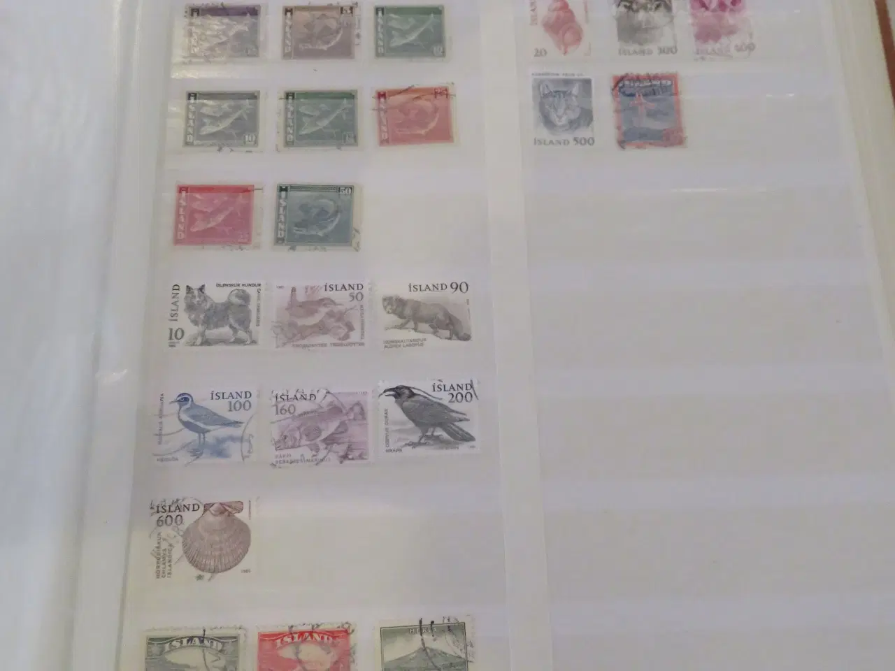 Billede 4 - Island, 109 forskellige frimærker