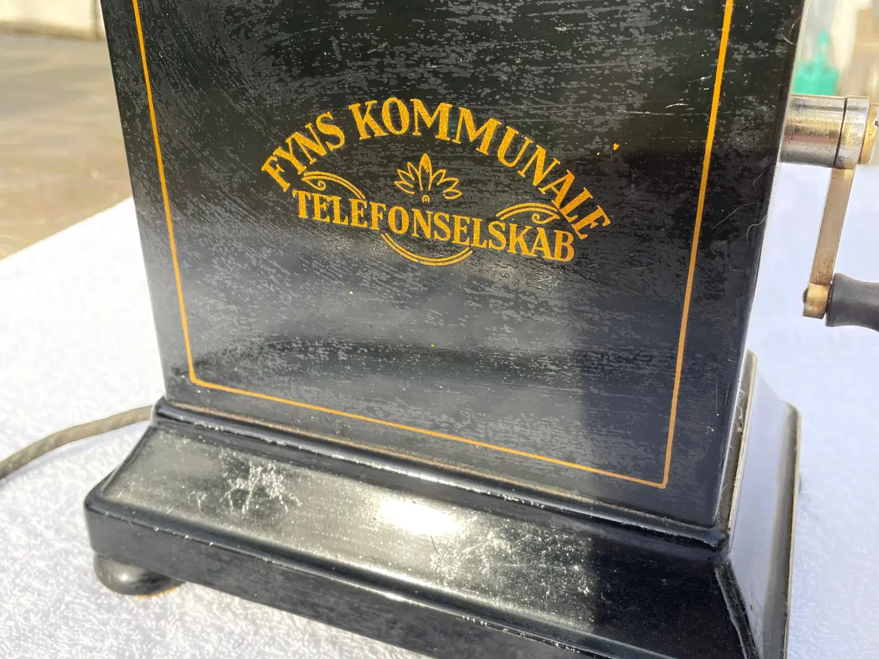 Billede 2 - Flot gl. telefon fra Fyns kommunale Telefonselskab
