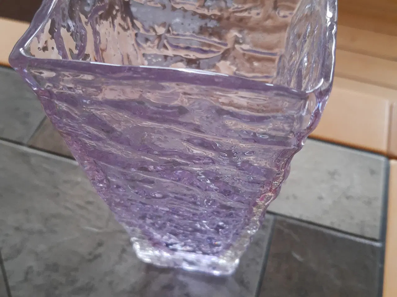 Billede 2 - Vintage glasvase