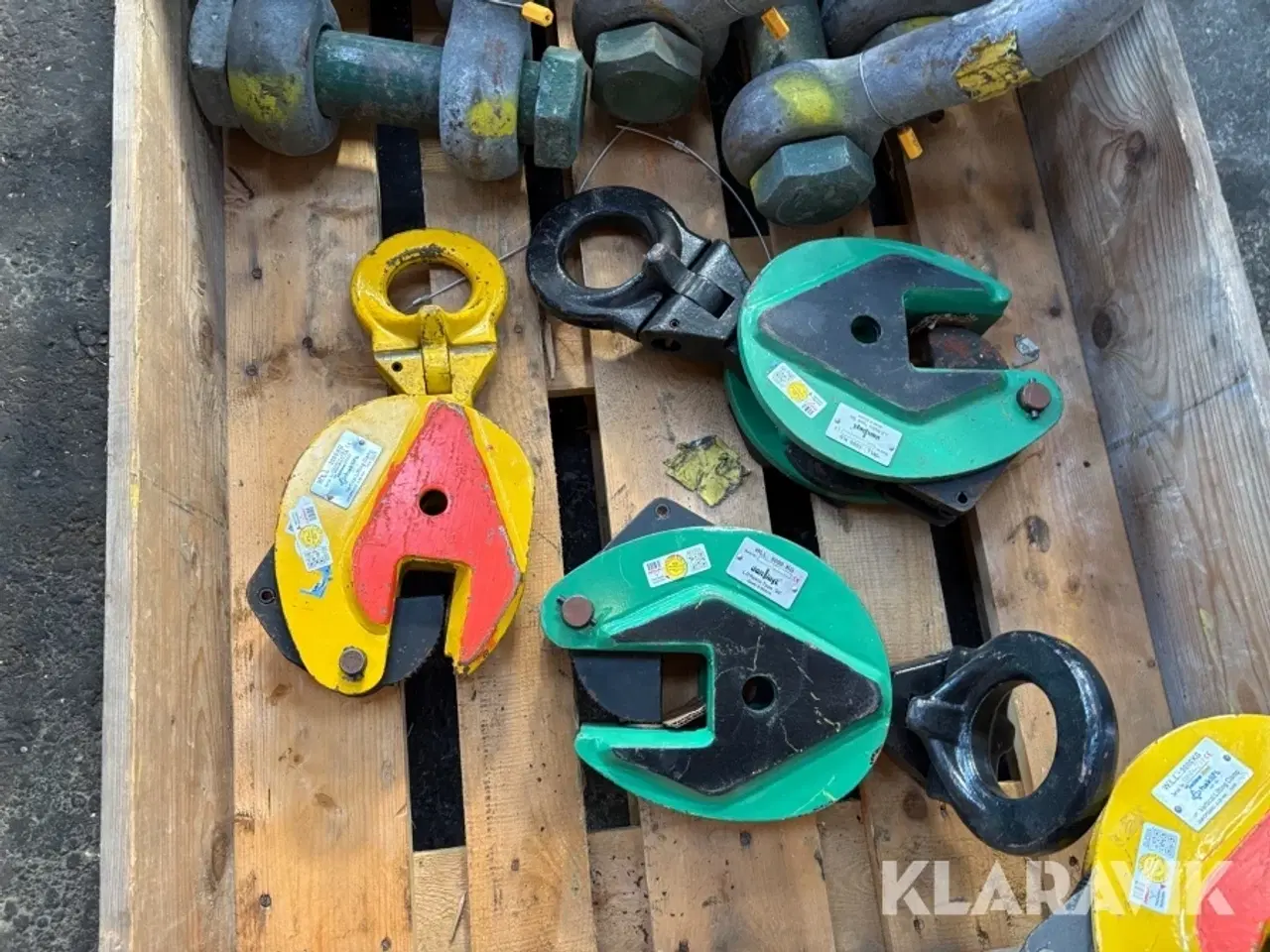 Billede 7 - Løfte klammer og sjækler Haklift og danløft 3000 og 5000kg