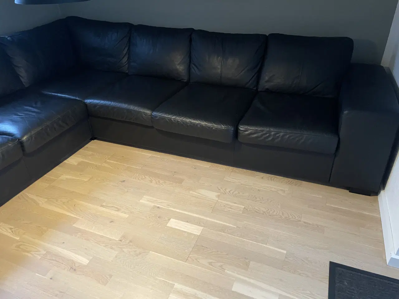 Billede 3 - Hjørnesofa læder 2,98x2,4