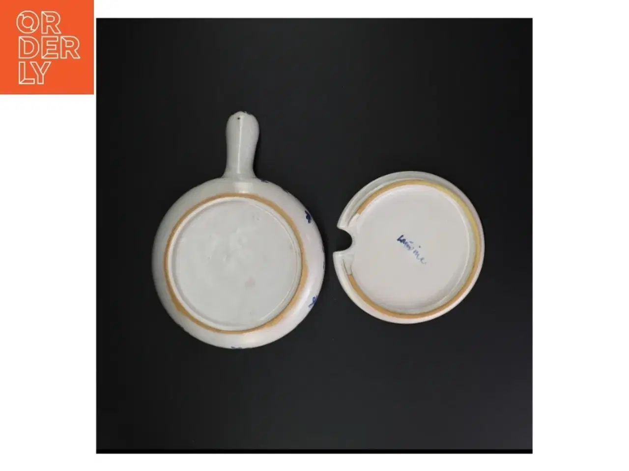 Billede 3 - Fiske skål med låg (str. 22 x 18 cm)