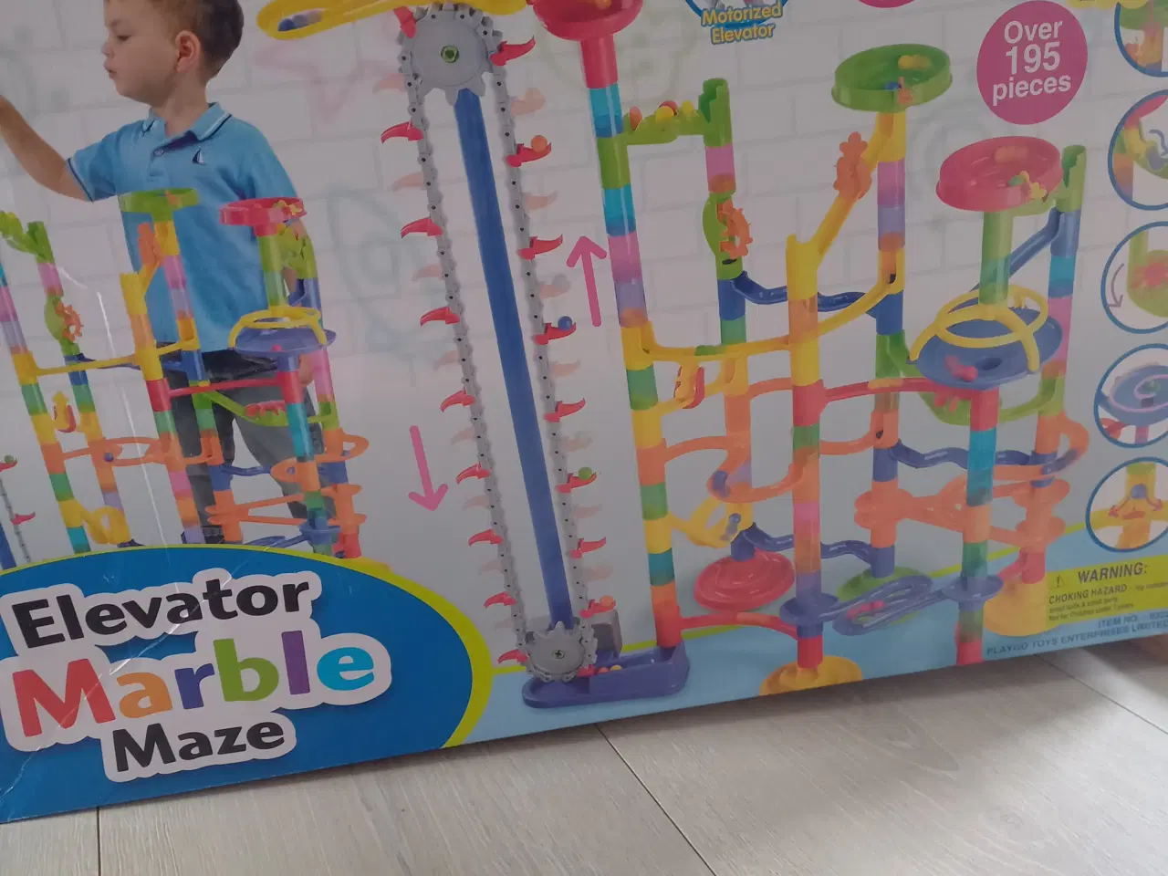 Billede 1 - Kuglebane med elevator
