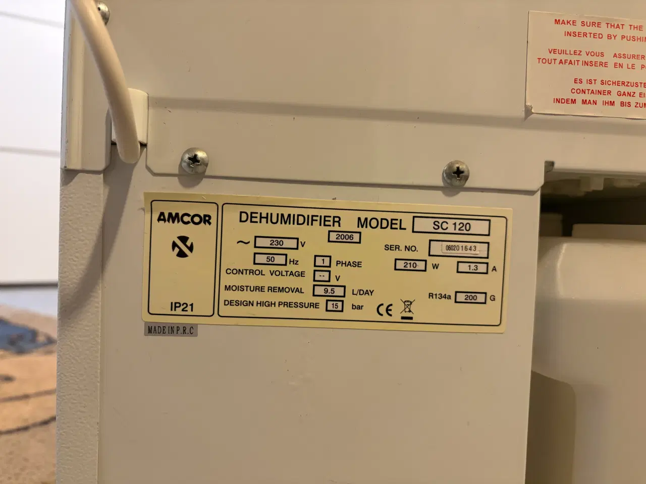 Billede 5 - Lille kondens affugter sælges