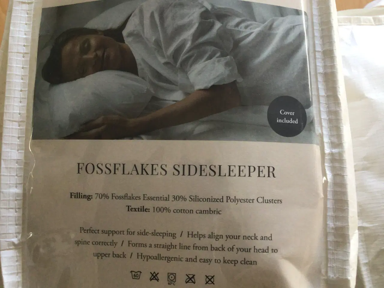 Billede 3 - Fossflakes Sidesleeper hovedpude