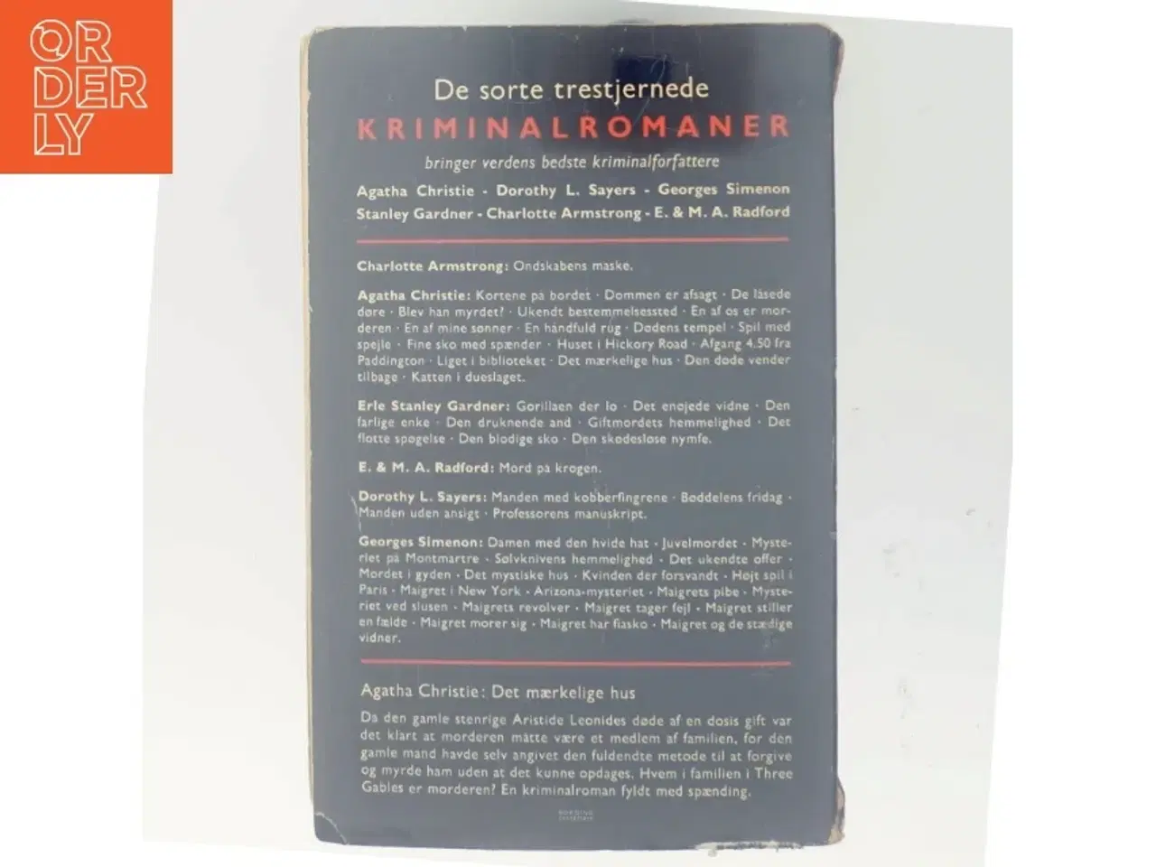 Billede 3 - Det mærkelige hus af Agatha Christie (Bog)
