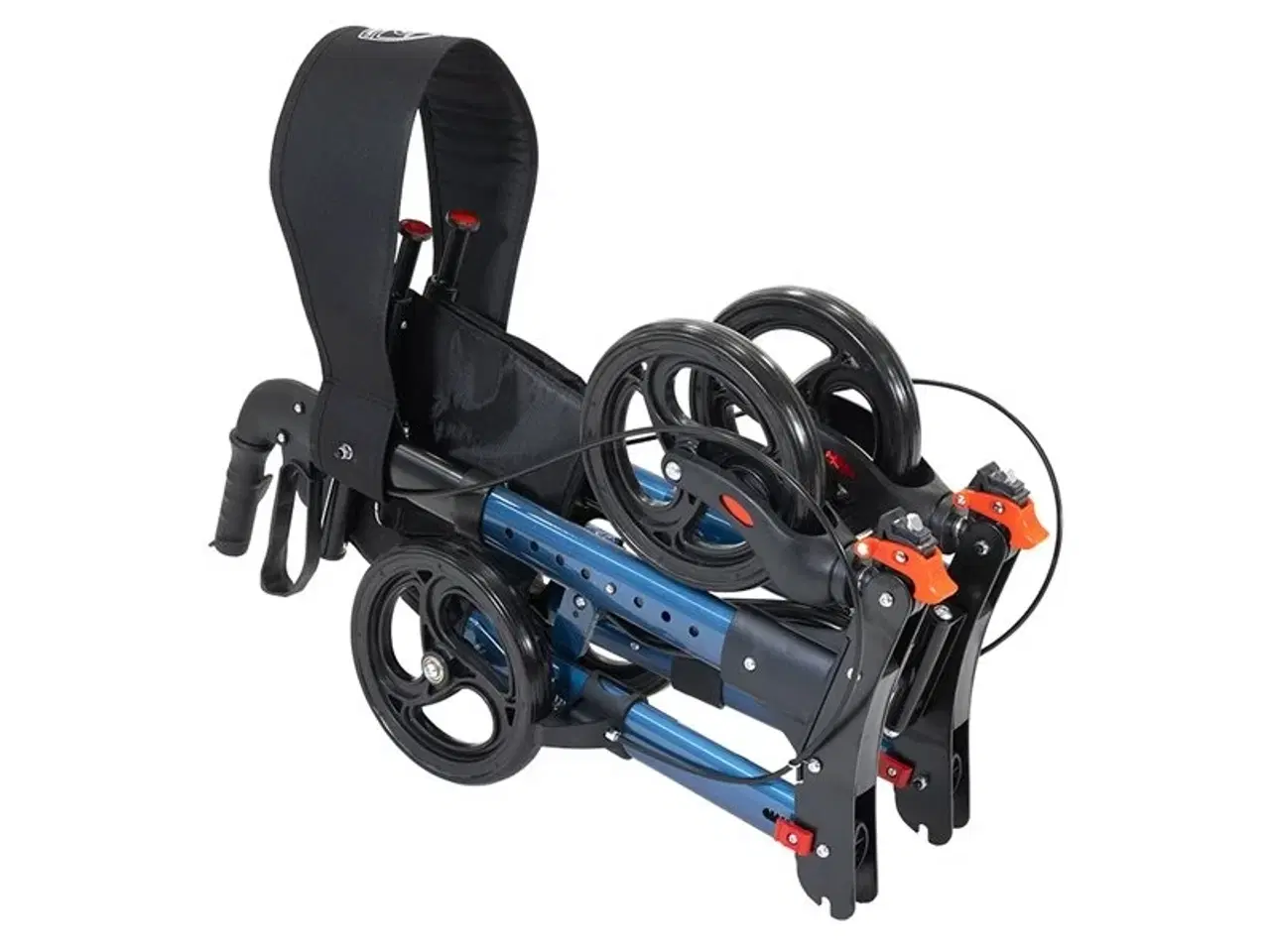 Billede 6 - Lindebjerg Rollator - Smart klik - HF-150 - Metal blå