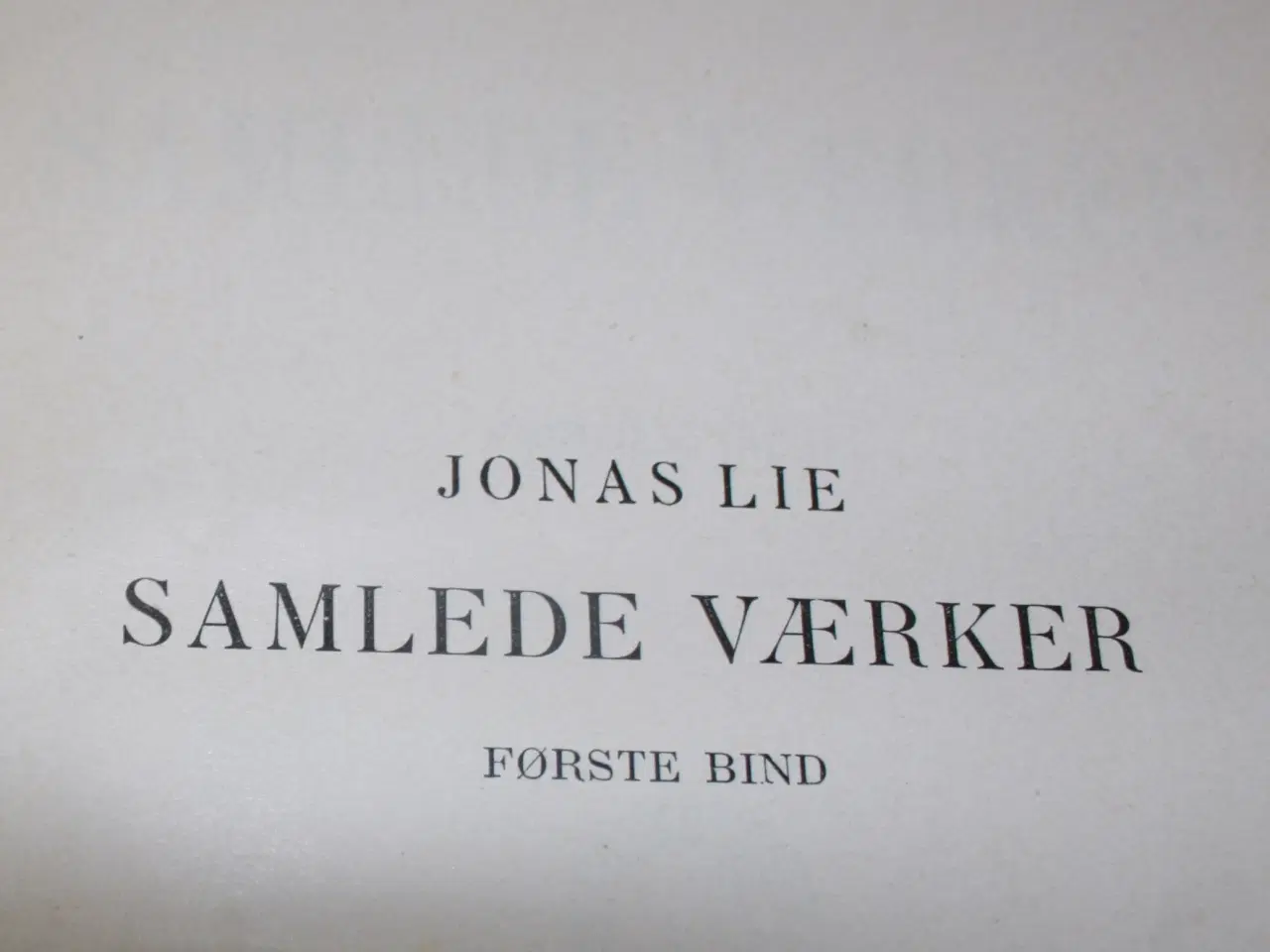 Billede 3 - Jonas Lie, Samlede værker