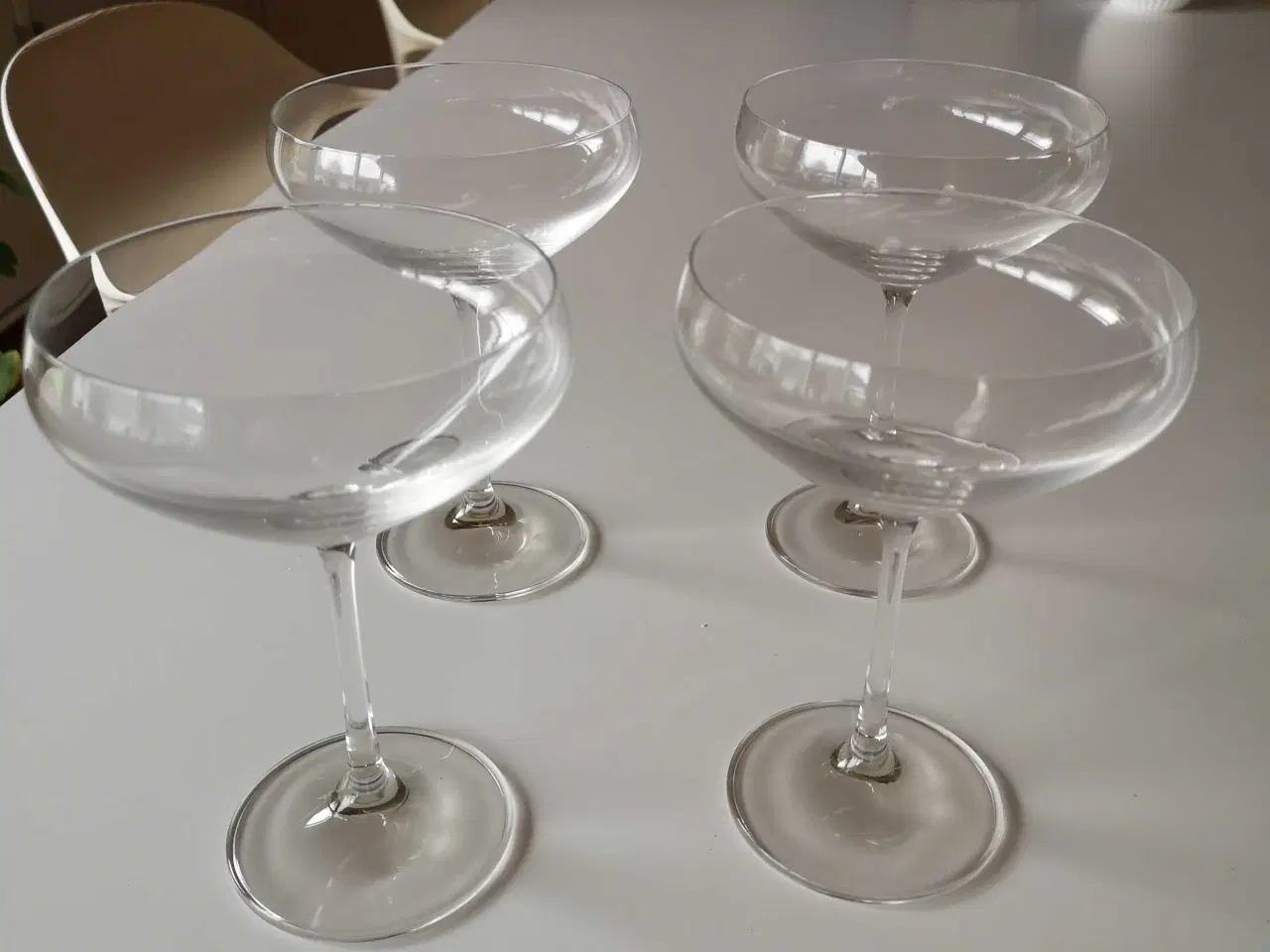 Billede 2 - 4 champagne - / dessertskåle