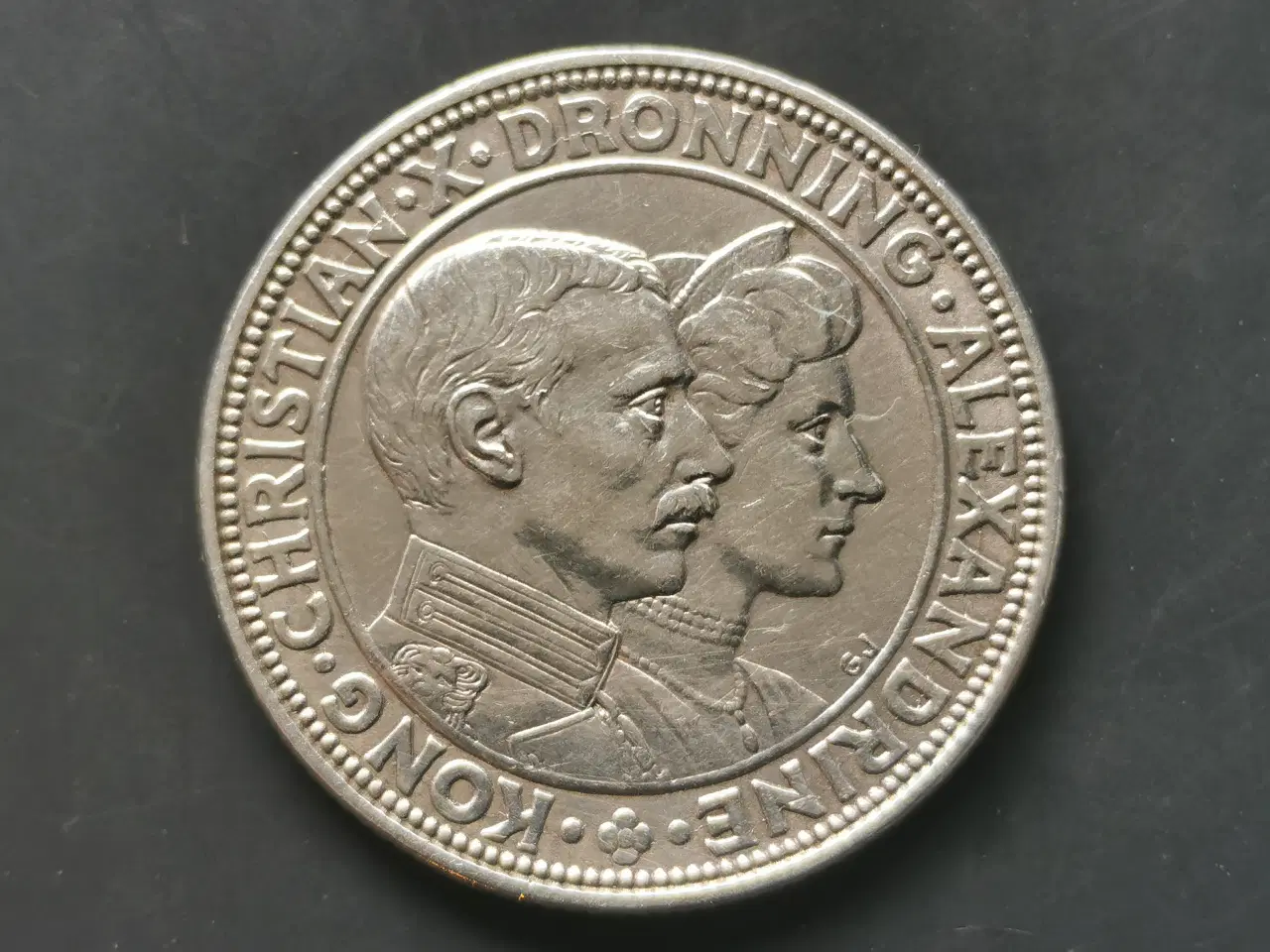 Billede 1 - Jubilæums mønt 1923