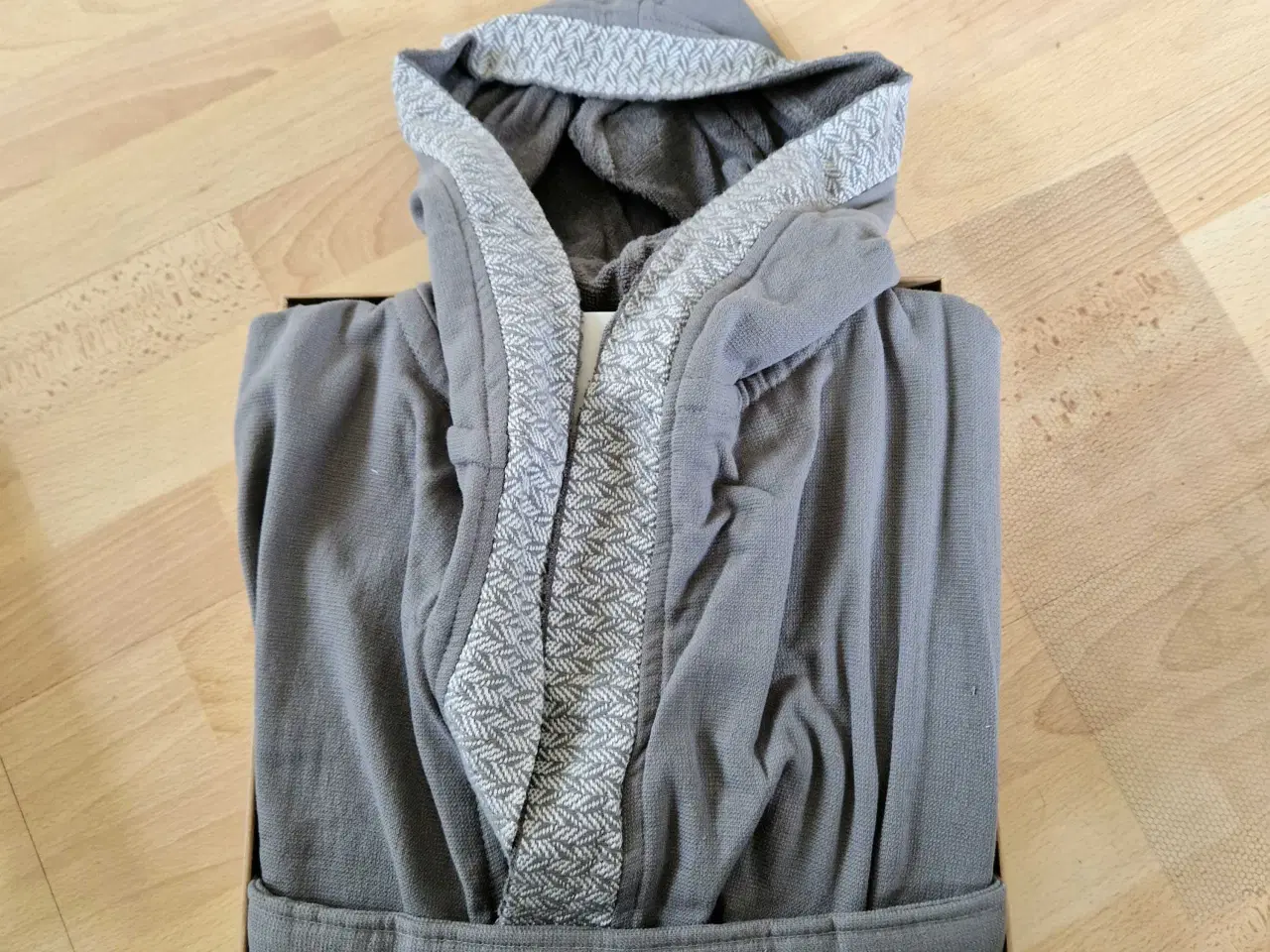 Billede 4 - Herre badekåbe I økologisk bomuld 