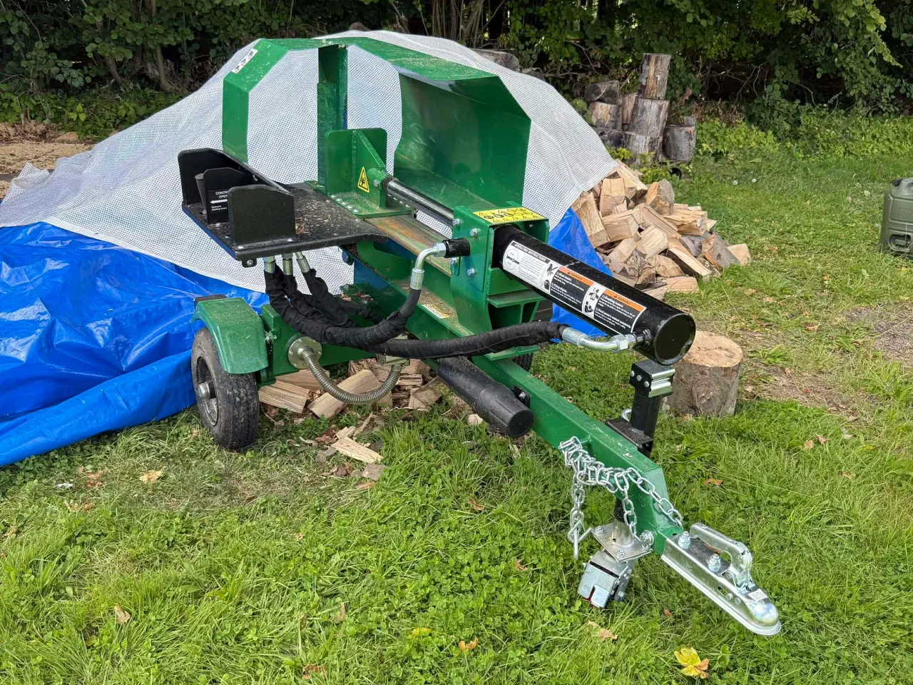 Billede 1 - Brændeflækker 22 tons benzin