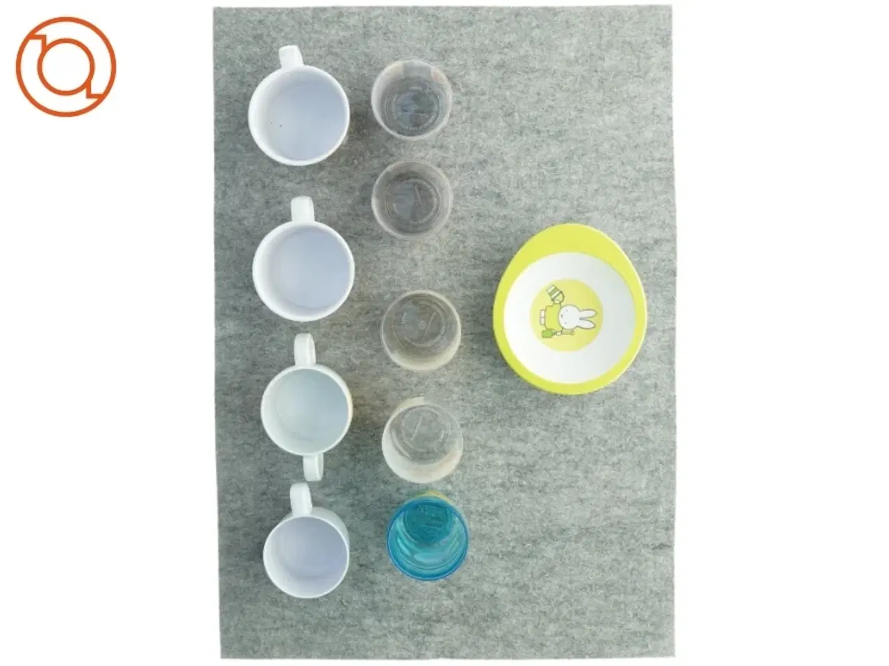 Billede 2 - glas og skåle til børn (str. 10 at 9 og 10 at 7 og 5 1 15)