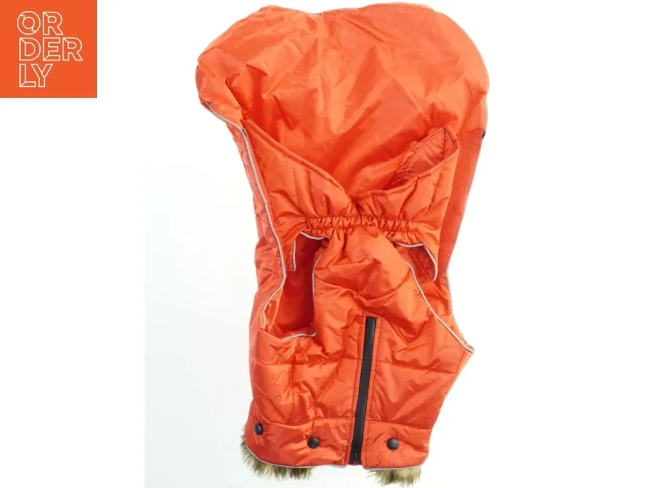 Billede 2 - Hundejakke med pelskrave fra Buster (str. 65 cm)