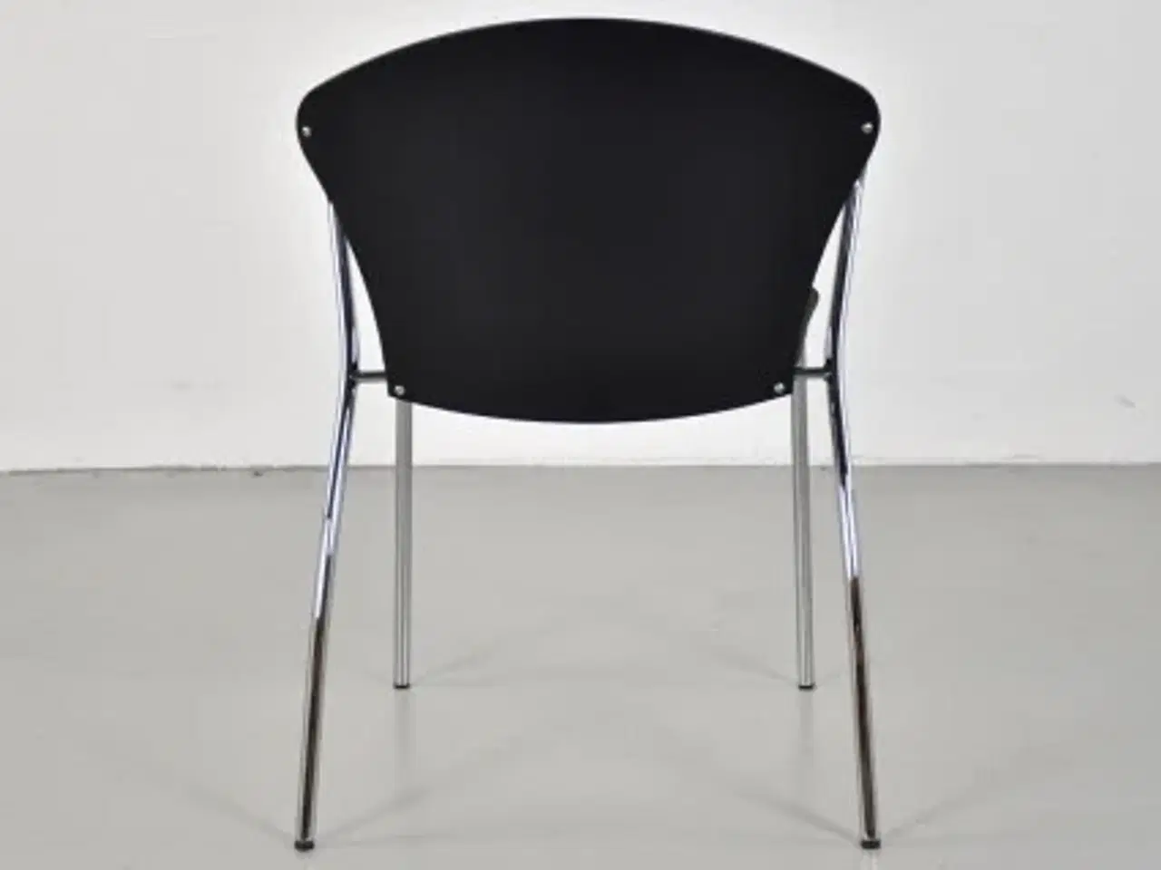 Billede 3 - Bessi konferencestol fra onecollection med sort ryg og sort sæde, sæt af 2 stk.