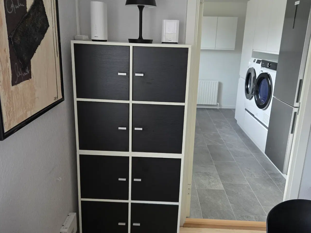 Billede 1 - Skabsreol m. 8 låger