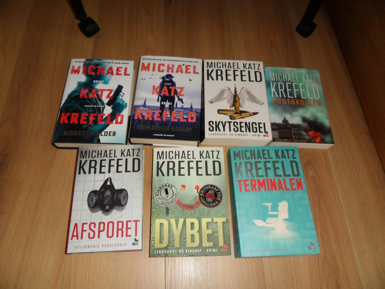 Billede 1 - Michael Katz Krefeld. Afsporet. Dybet. Mørket kal