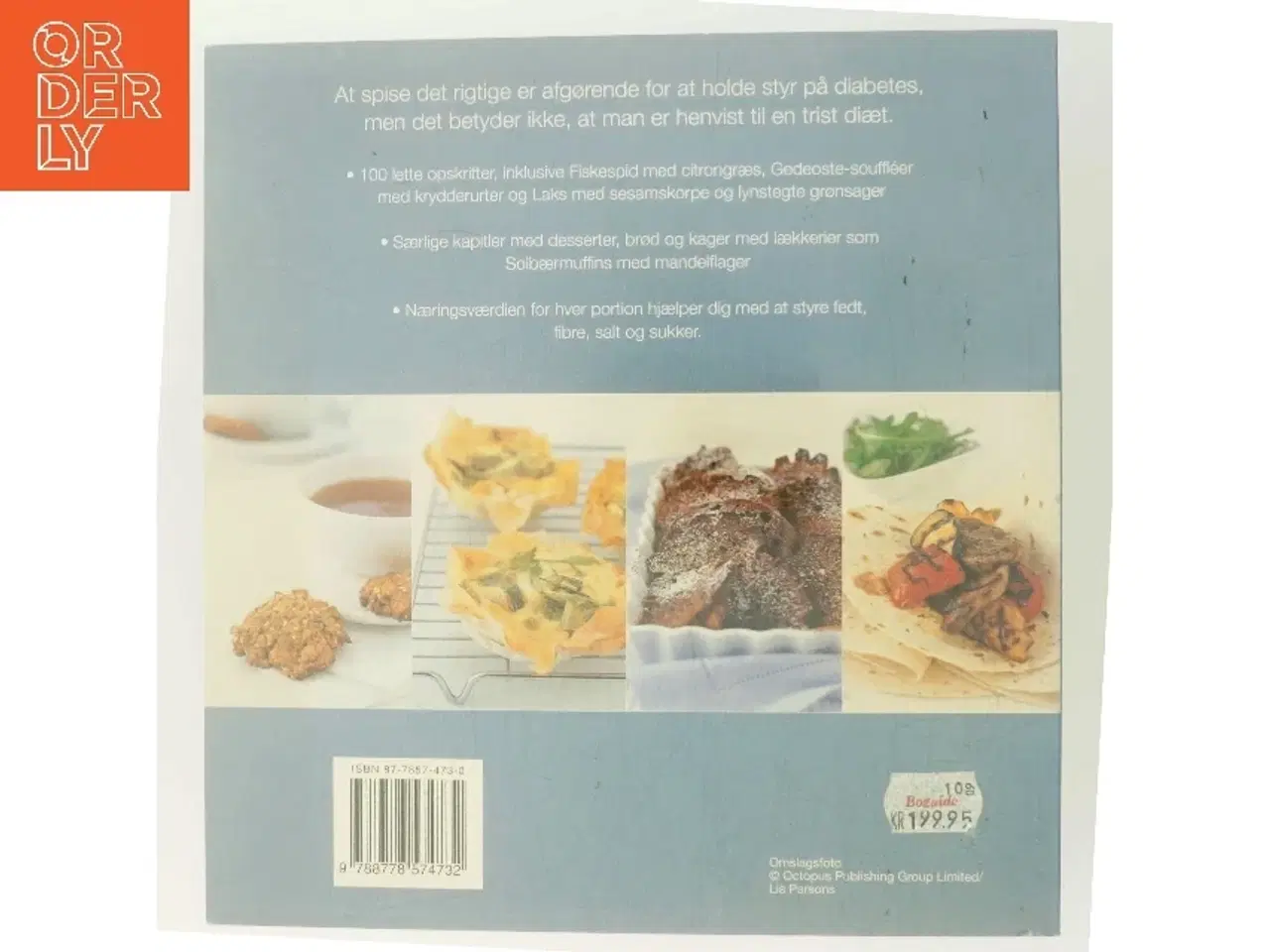 Billede 3 - Lækker mad for diabetikere : 100 lækre, sunde opskrifter af Louise Blair (Bog)