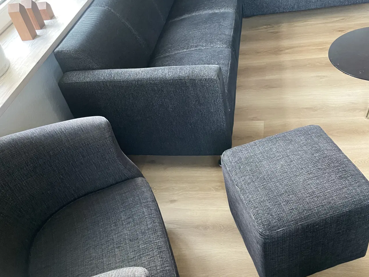 Billede 6 - Hjørnesofa +stol og puf