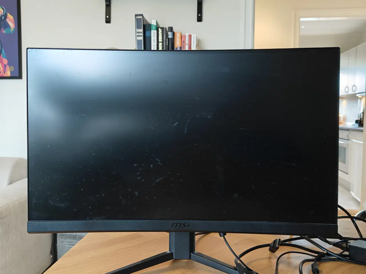 Billede 1 - 2 stk MSI-g255f gaming skærme 24 tommer