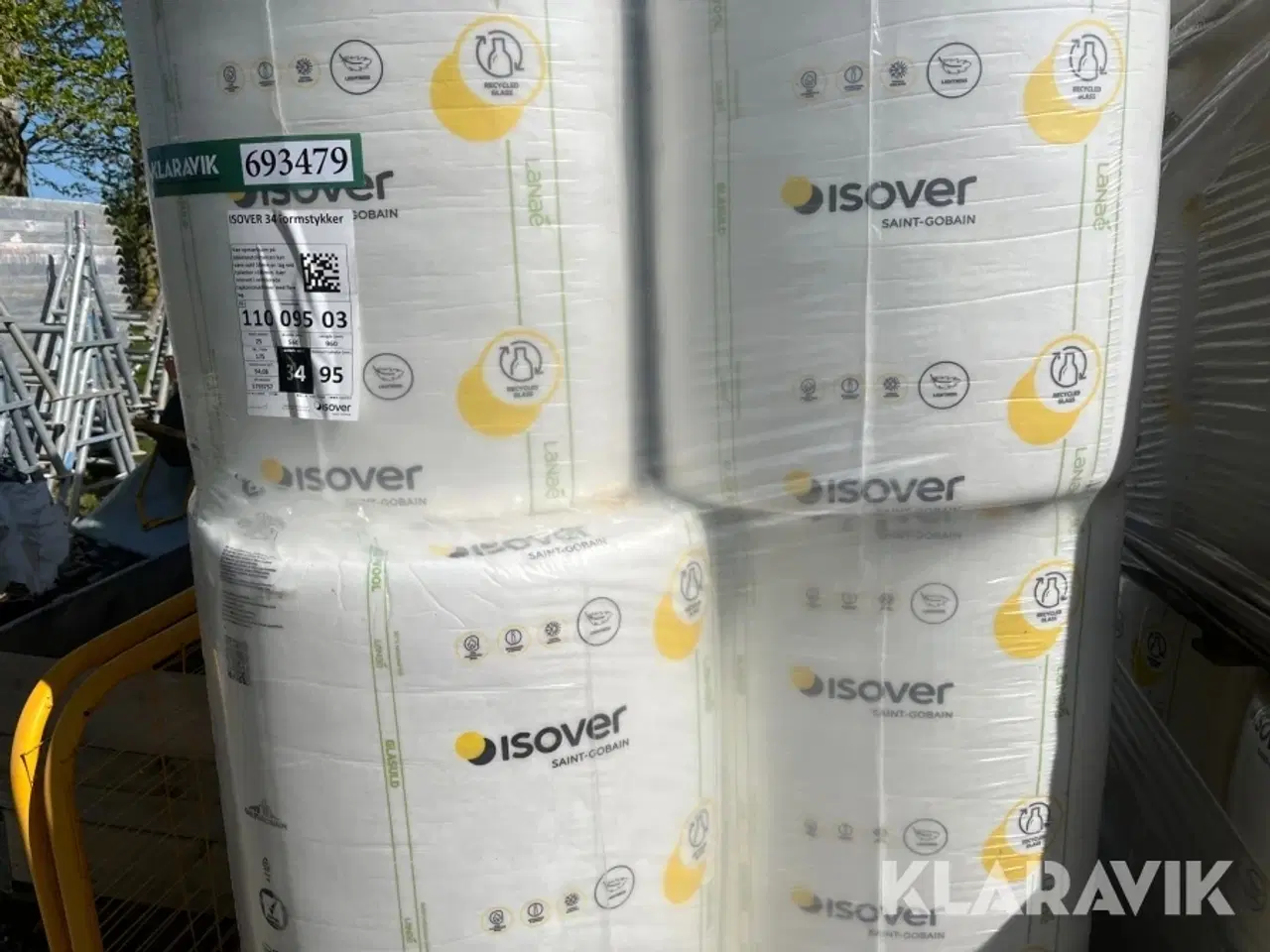 Billede 5 - Isolering Isover Formstykker lamda 34 25 pakker