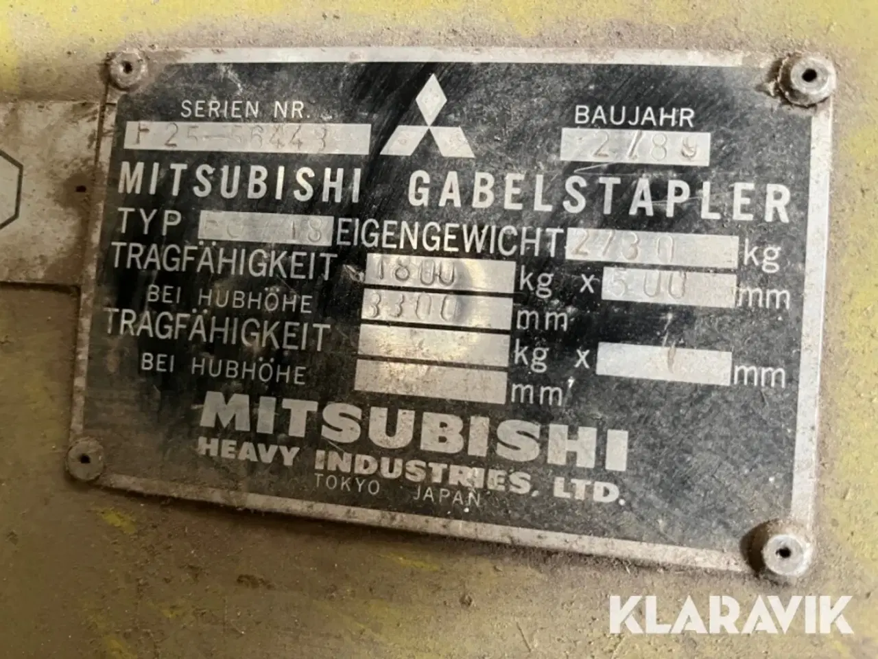 Billede 9 - Truck Mitshubishi FG18