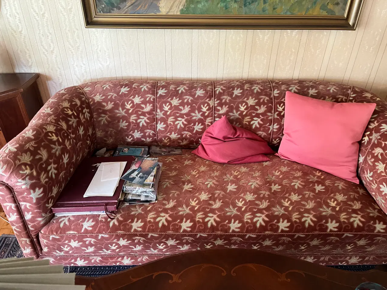 Billede 3 - Vintage Sofa og stol til afhentning 