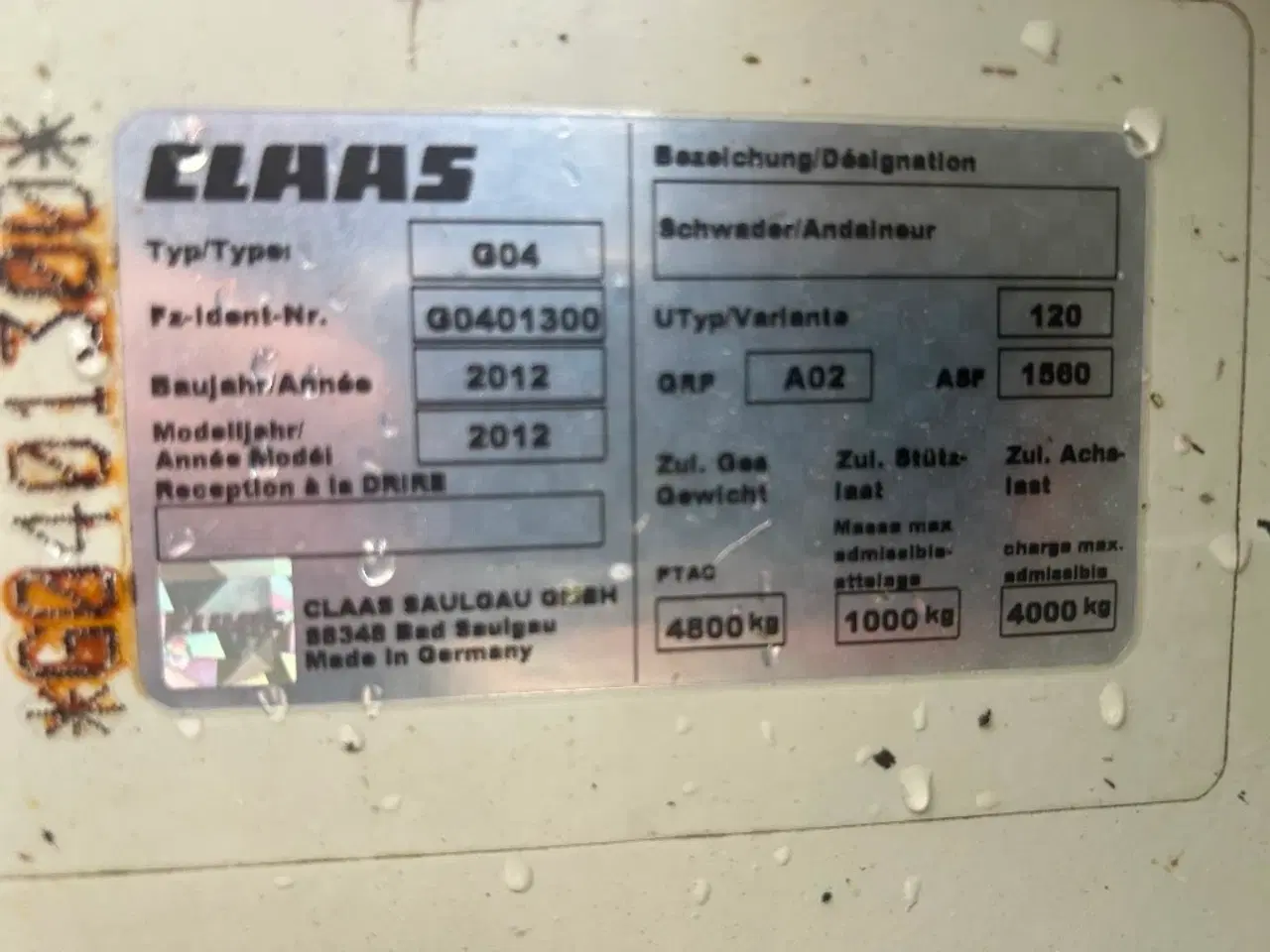 Billede 4 - CLAAS Liner 3500