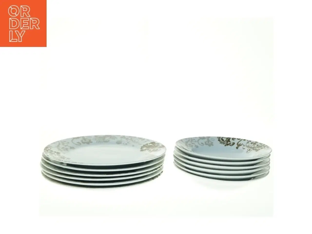 Billede 1 - Porcelænstallerkener fra marie sohl (str. 20 cm 27 cm)