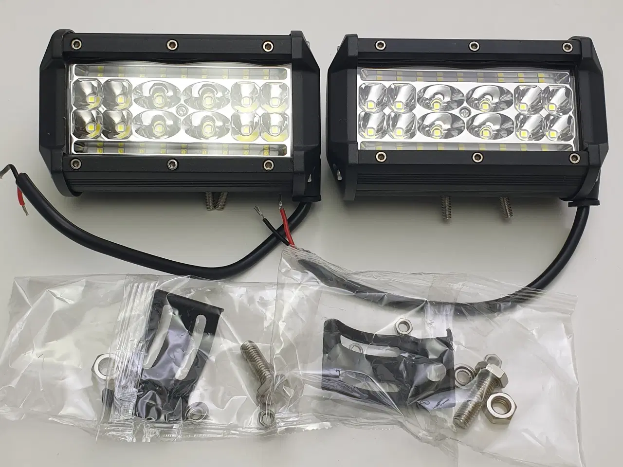 Billede 8 - NY! 30 LED 9600LM 12-24V 6000K IP67 90W / LED BAR 