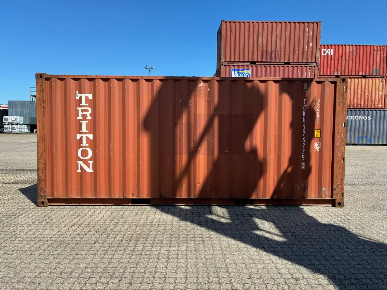 Billede 5 - 20 fods Container- ID: TCKU 376225-3