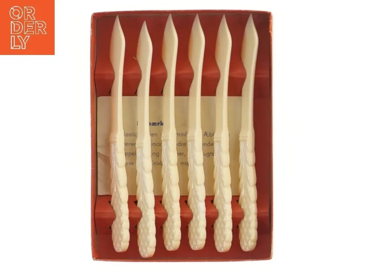 Billede 1 - Æbleknive i plast (str. 6 stk 17 cm)