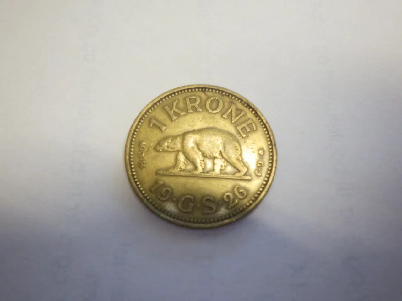 Billede 3 - Grønland 1 krone fra 1926