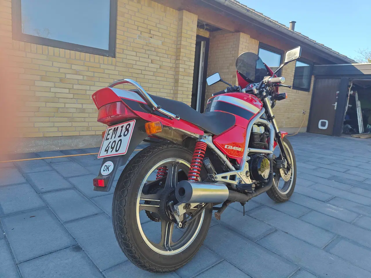 Billede 3 - Honda CB450S fra 1986 – Klassisk, gennemrenoveret 