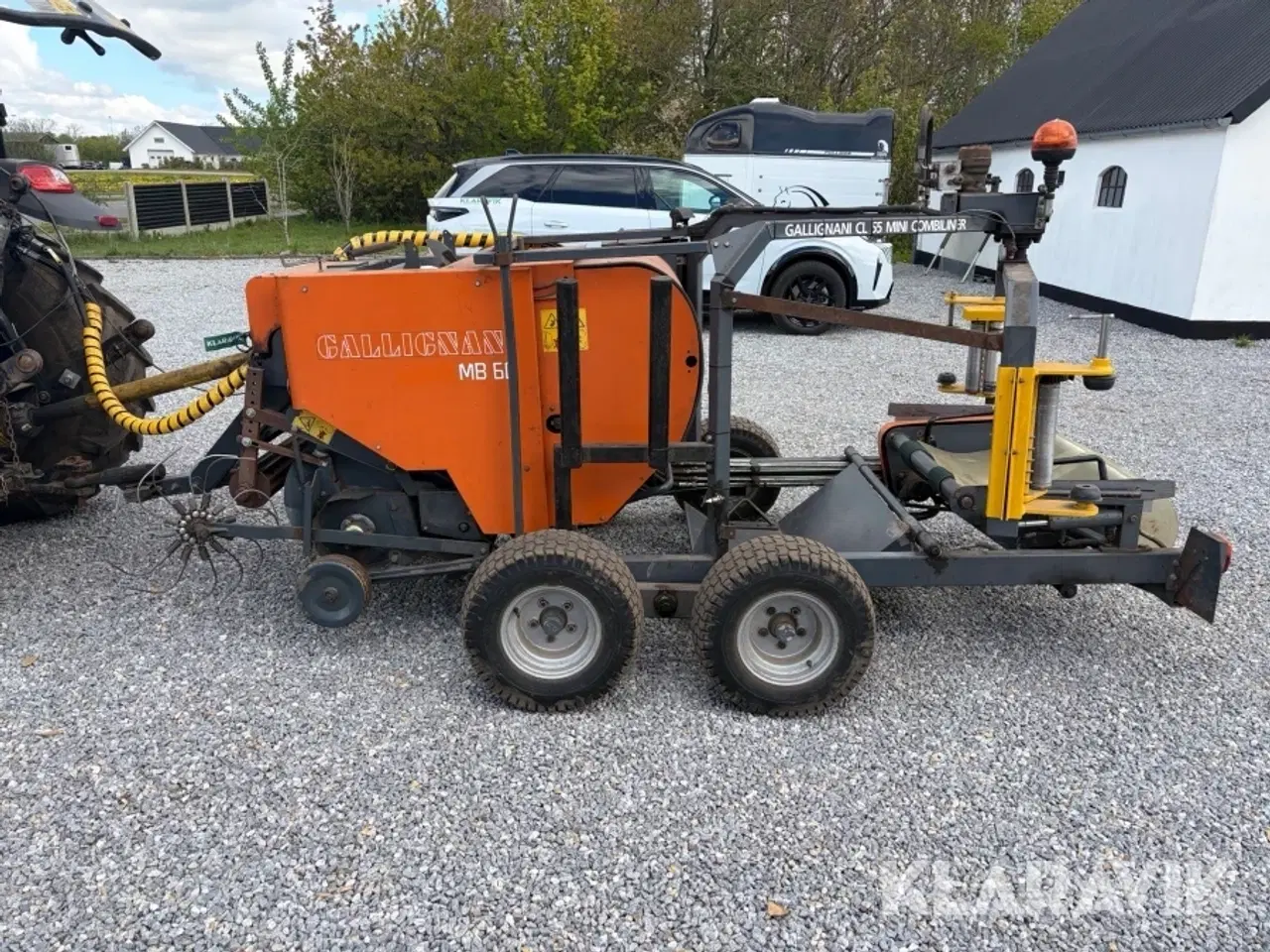 Billede 2 - Ballepresser Gallignani MB60
