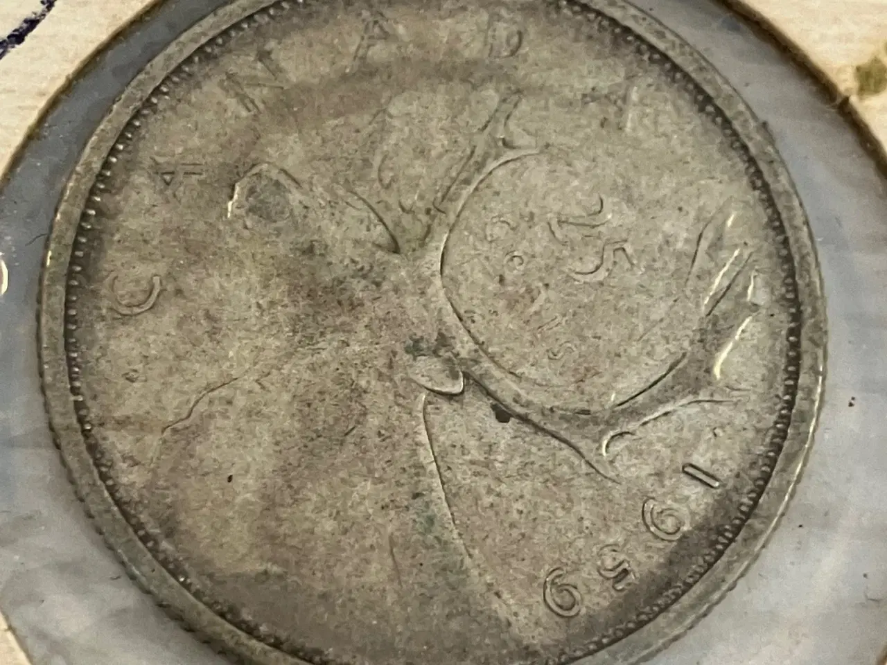 Billede 1 - 25 Cents Canada 1959