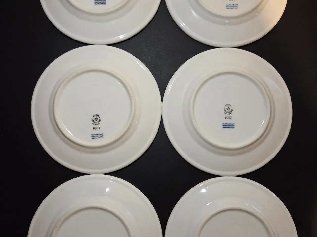 Billede 5 - 6 stk. Royal Copenhagen KMH tallerkener – form 600
