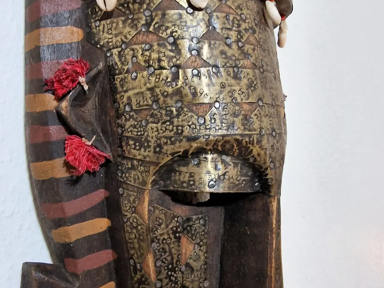 Billede 5 - Stor flot vintage Marka-maske fra Mali.