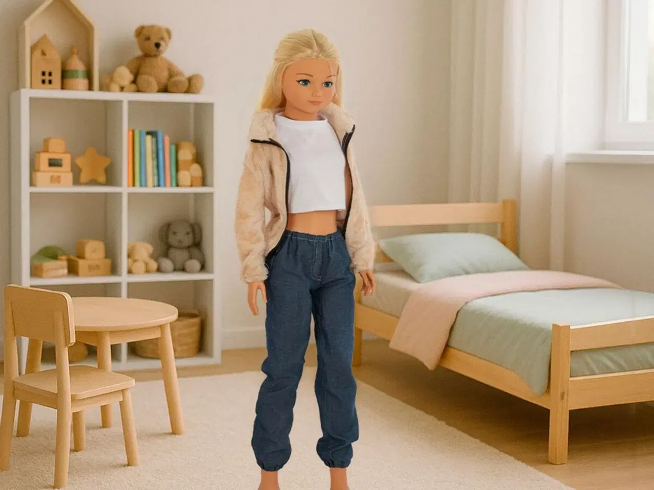 Billede 3 - Dukke - Maria Casual, 105 cm