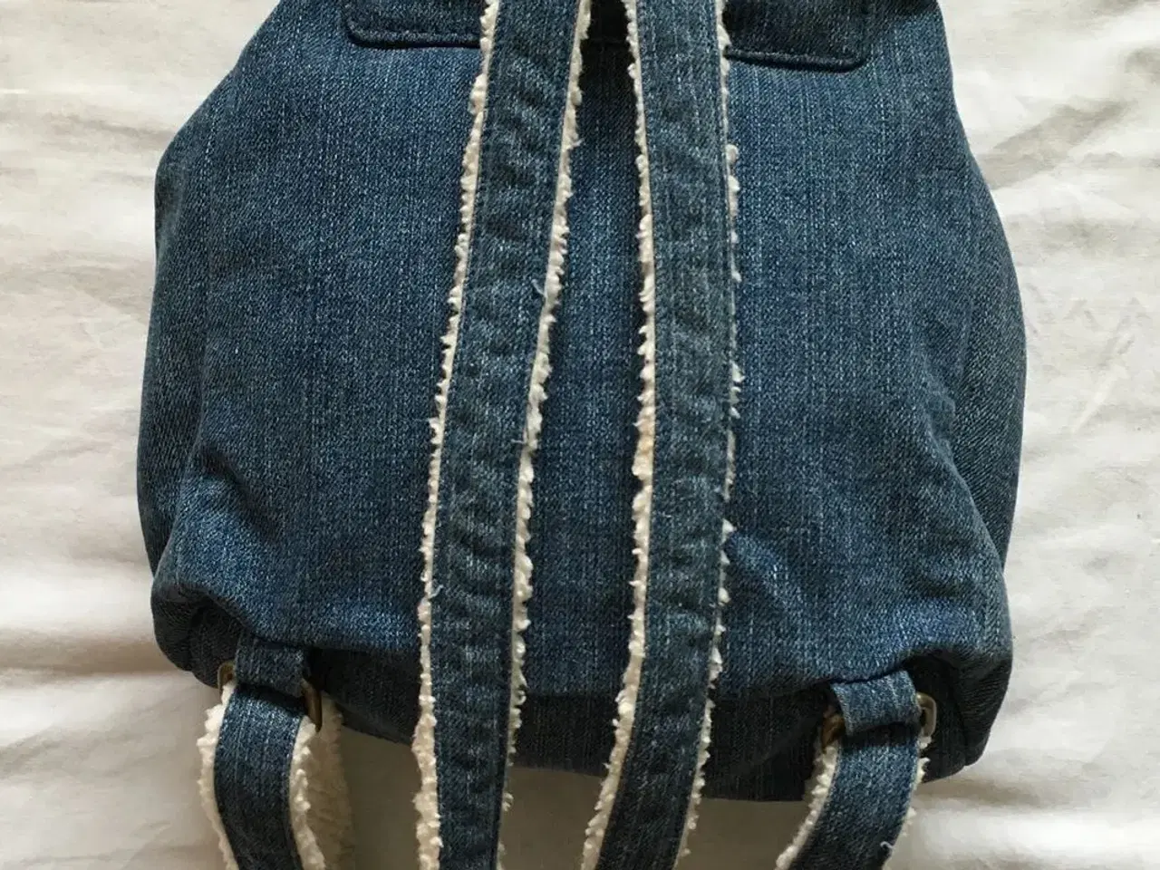 Billede 4 - Ubrugt rygsæk i jeans stof